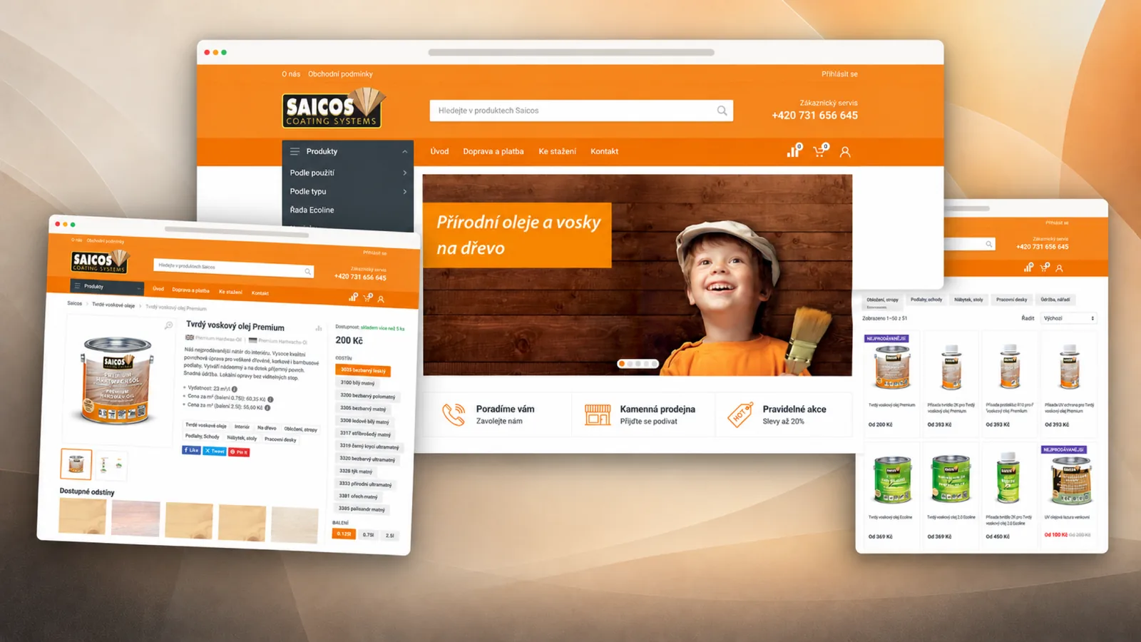 Saicos – e-shop na míru